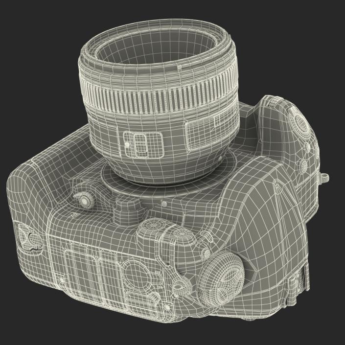 Nikon D4S 3D model