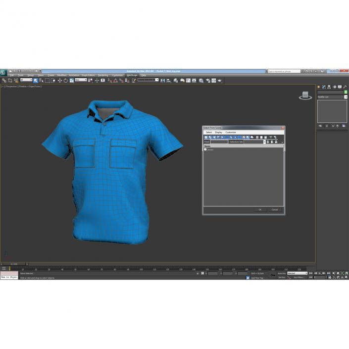 Pocket T-Shirt 3D model