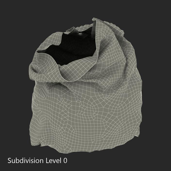 3D Garbage Bag 2 model