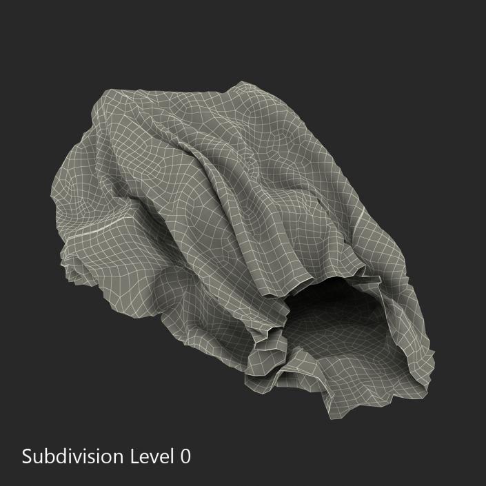 3D Garbage Bag 3 model