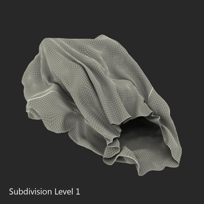 3D Garbage Bag 3 model