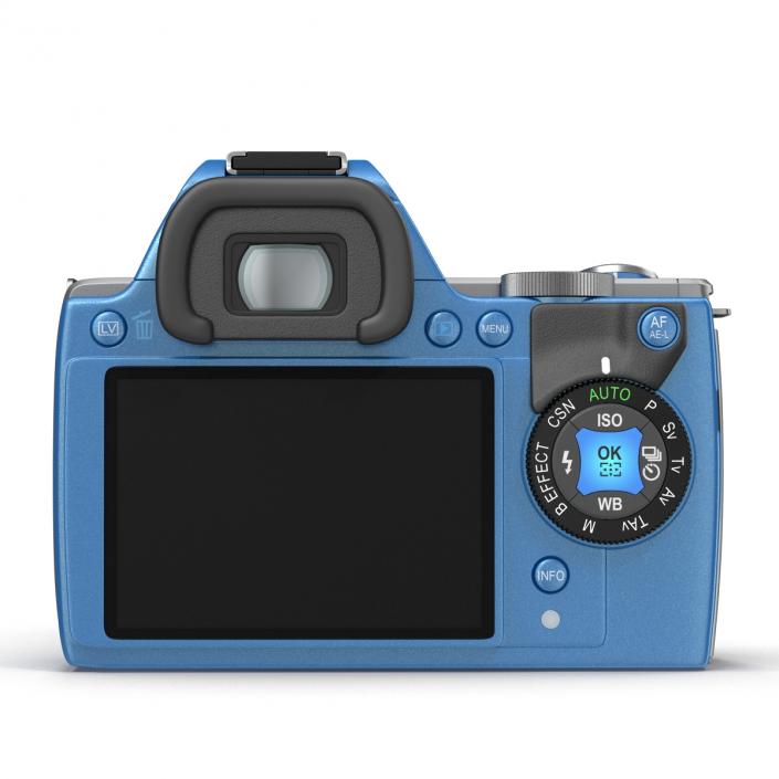 3D Pentax K-S1 Blue