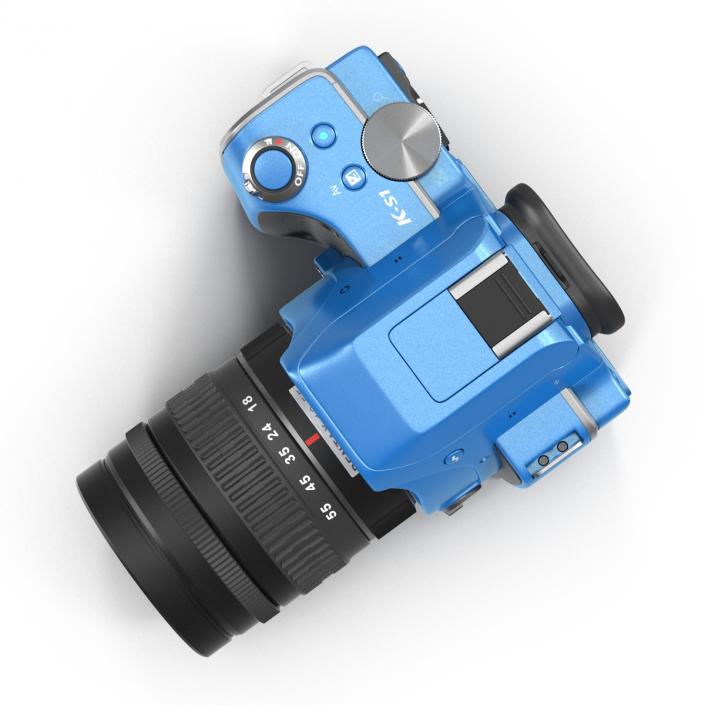 3D Pentax K-S1 Blue