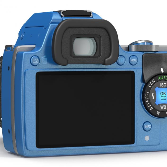 3D Pentax K-S1 Blue