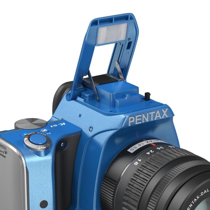 3D Pentax K-S1 Blue