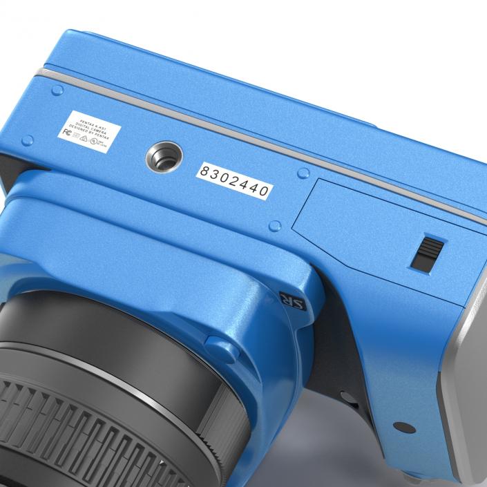 3D Pentax K-S1 Blue