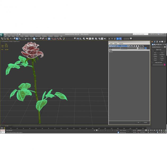 3D model Rose