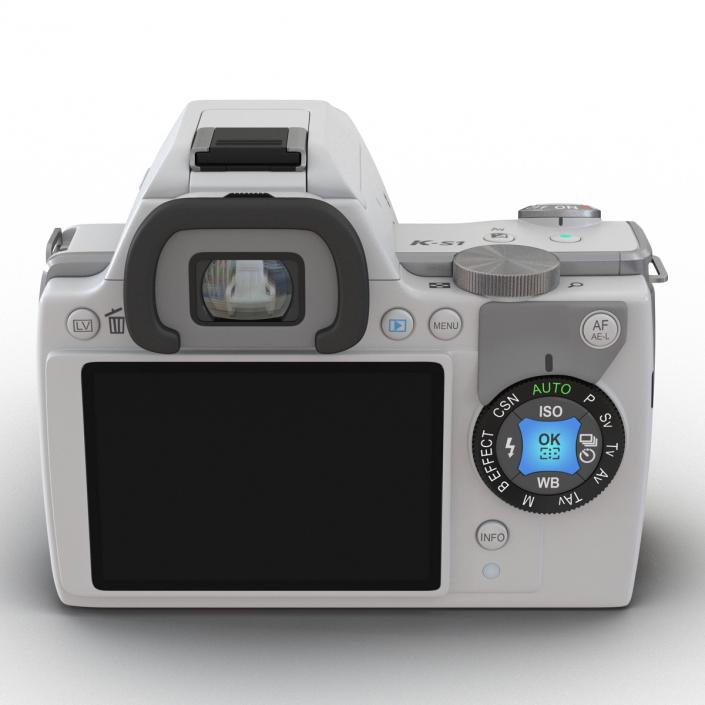 Pentax K-S1 White 3D