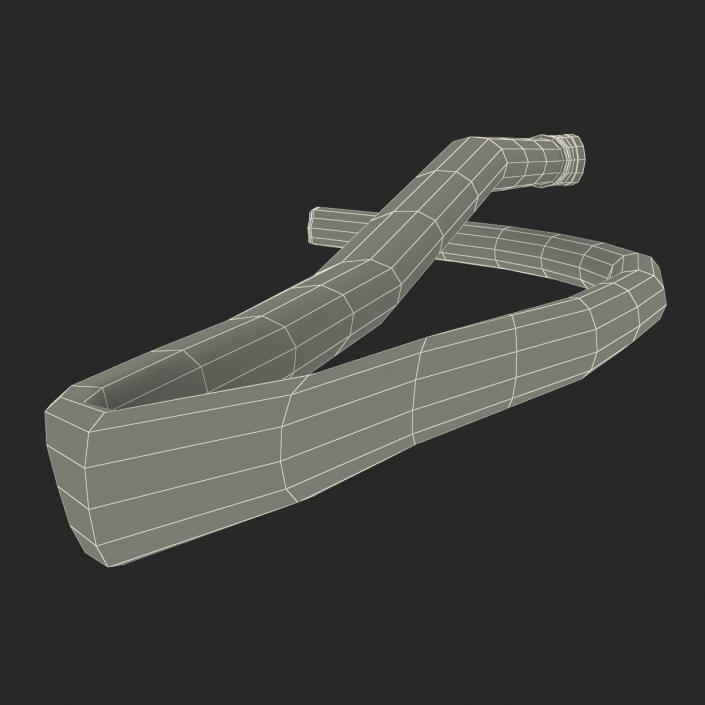 Broken Iron Pipe 13 3D model