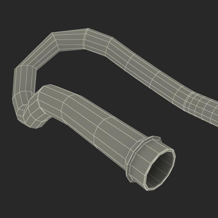 3D Iron Pipes Set with Elbow Attachment