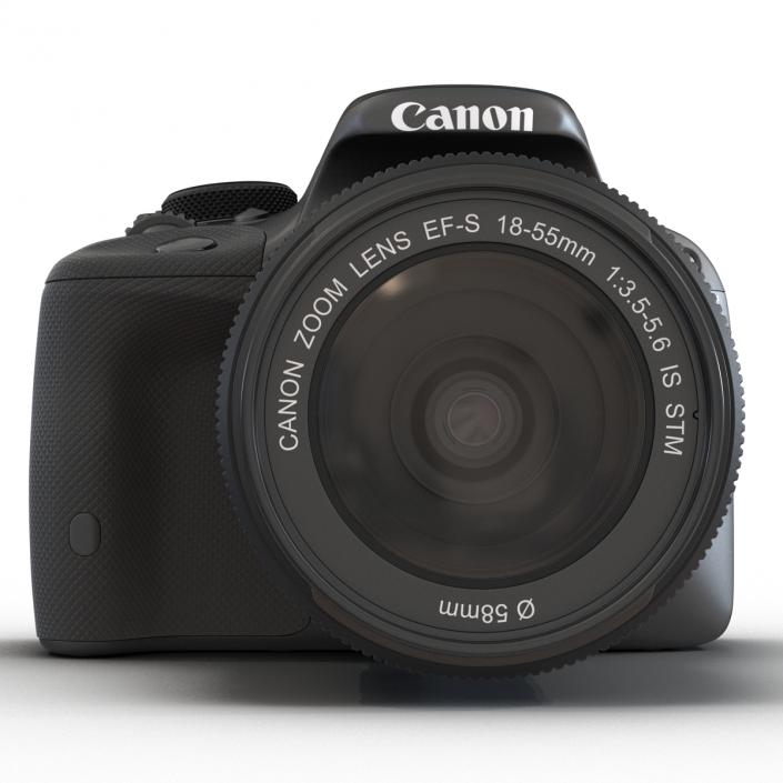 Canon EOS 100D 3D model