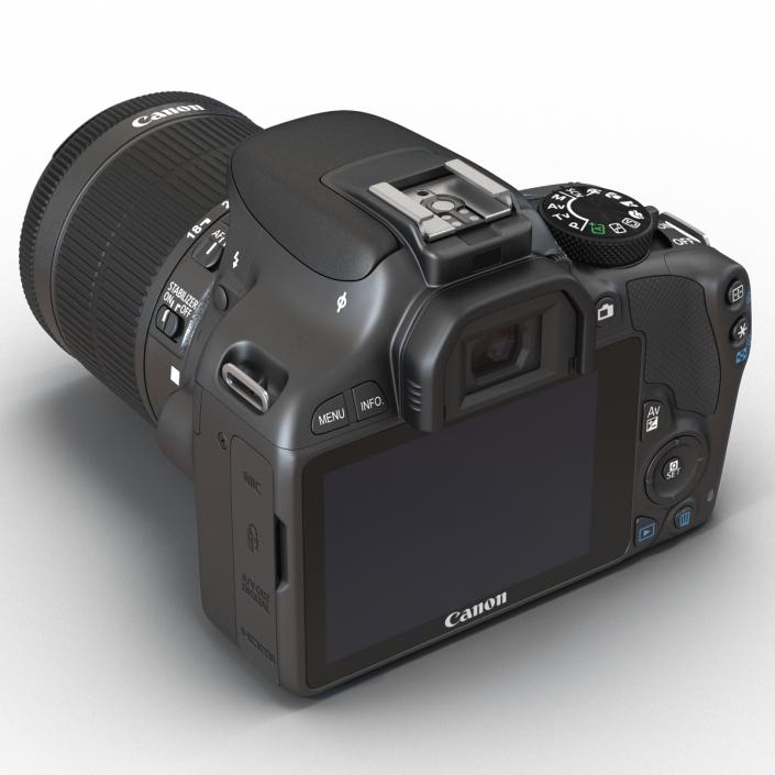 Canon EOS 100D 3D model