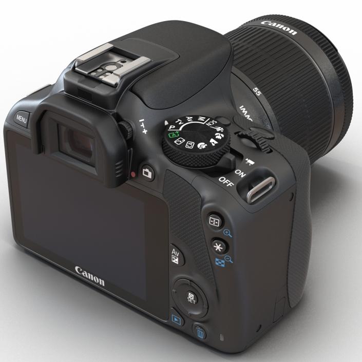 Canon EOS 100D 3D model