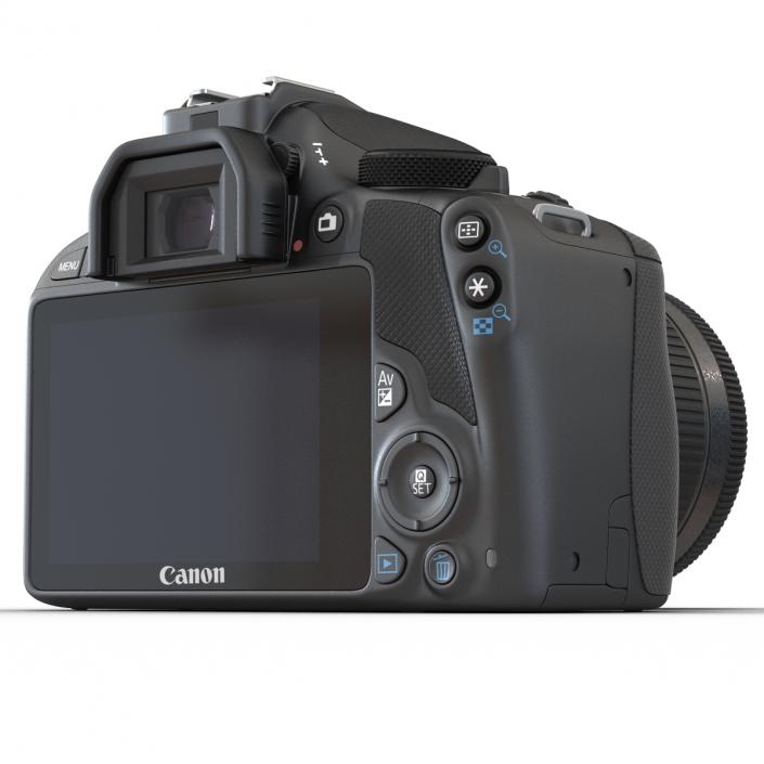 Canon EOS 100D 3D model