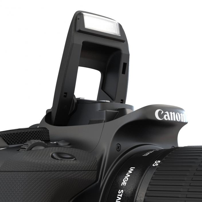 Canon EOS 100D 3D model