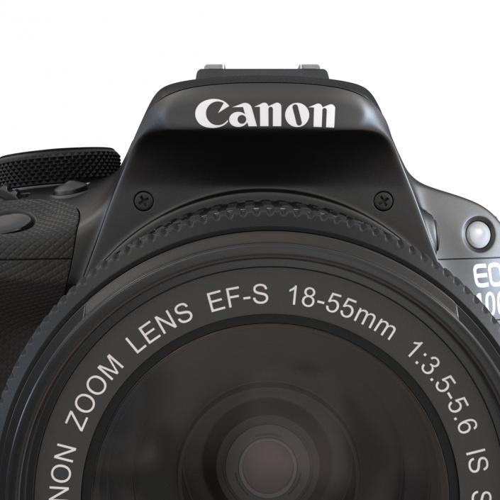 Canon EOS 100D 3D model