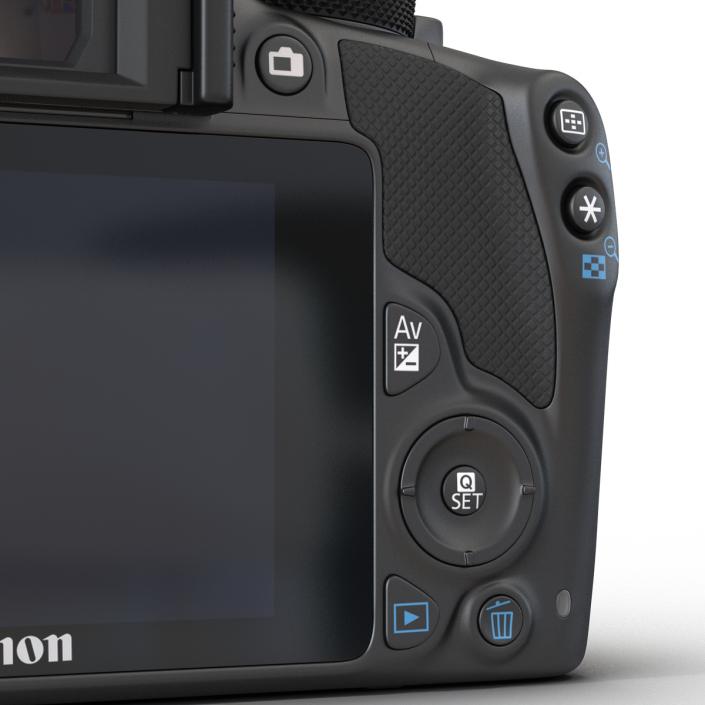 Canon EOS 100D 3D model