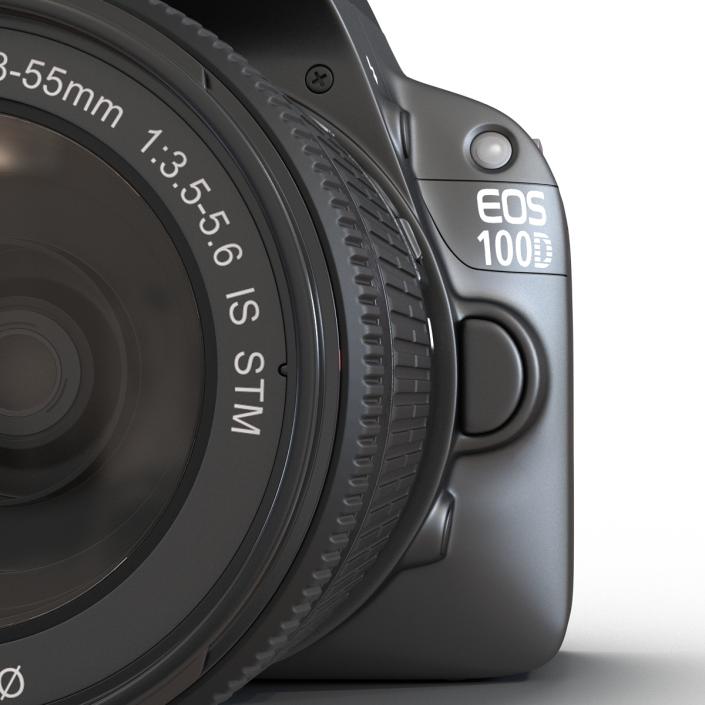 Canon EOS 100D 3D model