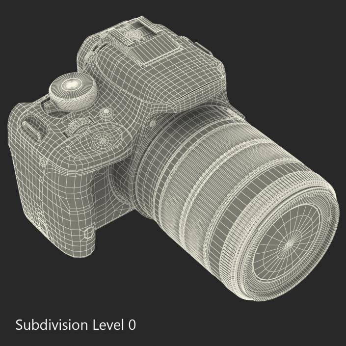 Canon EOS 100D 3D model