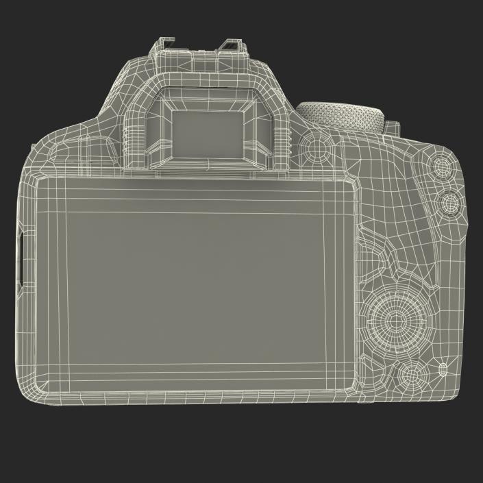 Canon EOS 100D 3D model