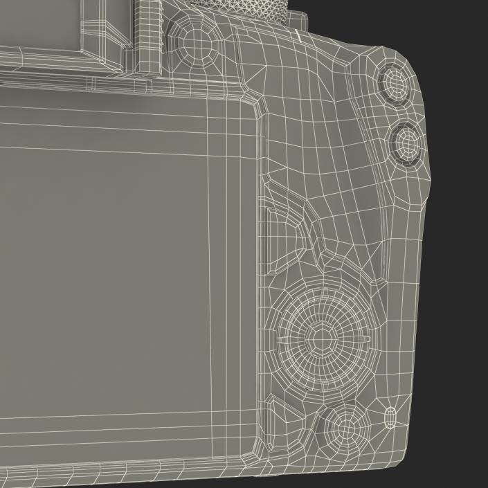 Canon EOS 100D 3D model