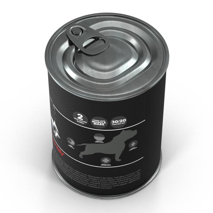 Dog Food Tin 3 3D model