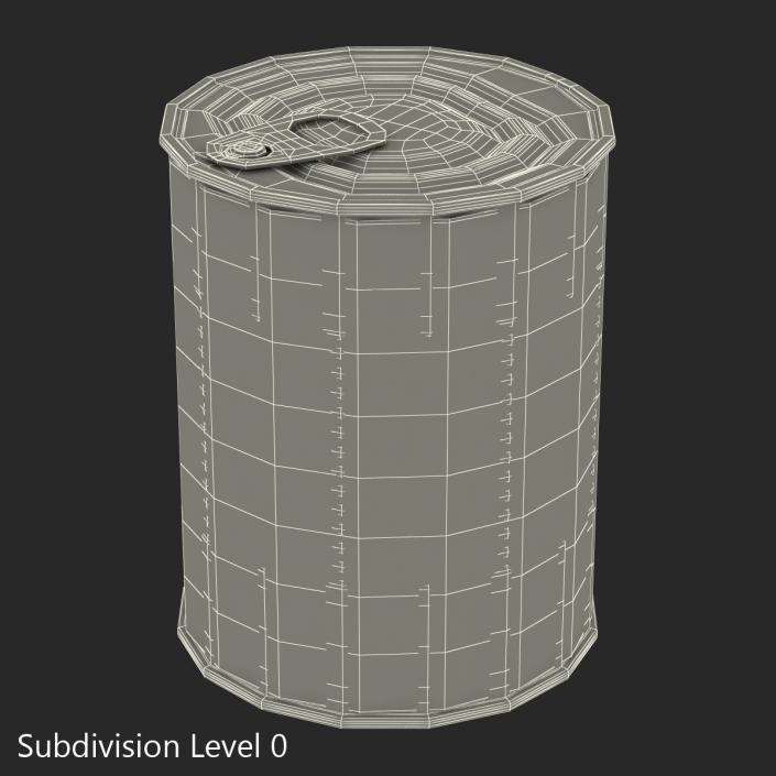 Dog Food Tin 3 3D model