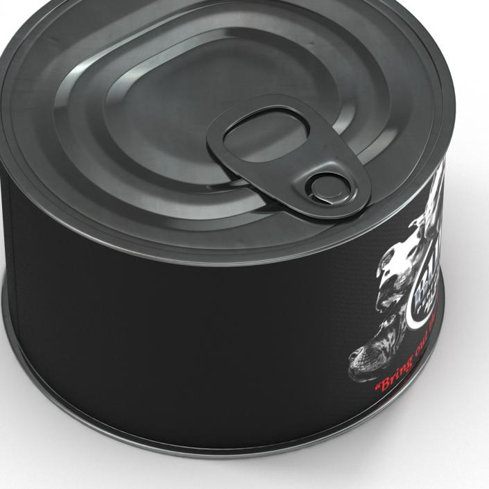 Dog Food Tin 5 3D model