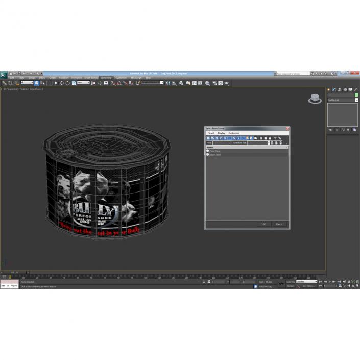 Dog Food Tin 5 3D model