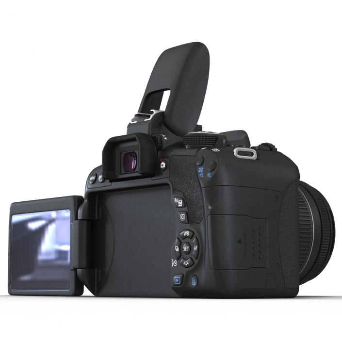 Canon EOS 750D 3D model