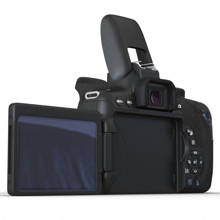 Canon EOS 750D 3D model