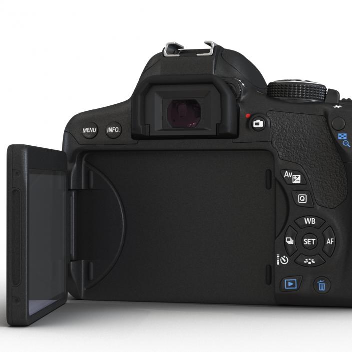 Canon EOS 750D 3D model