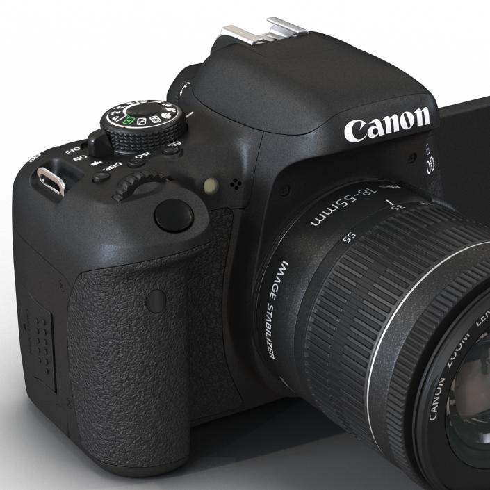 Canon EOS 750D 3D model