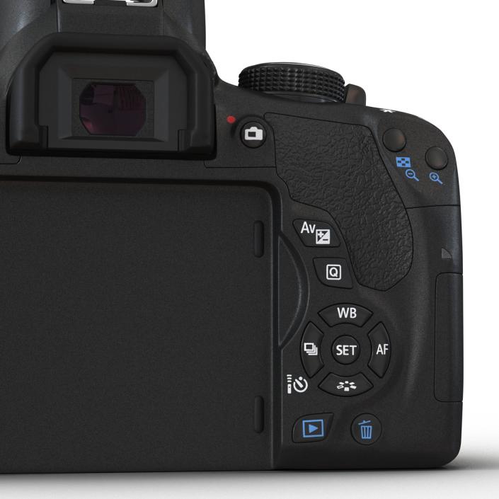 Canon EOS 750D 3D model