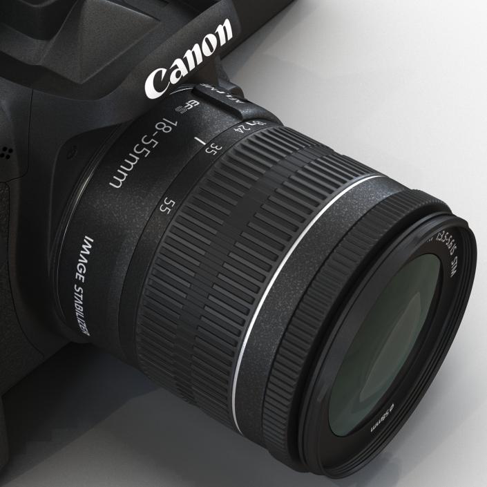 Canon EOS 750D 3D model