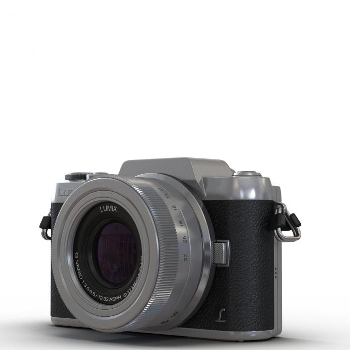 Panasonic DMC GF7 Rigged 3D model