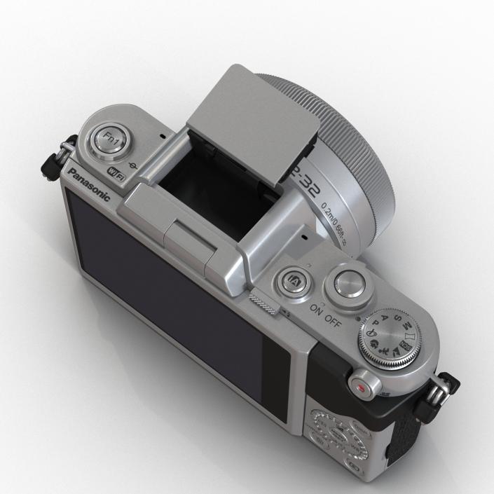 Panasonic DMC GF7 Rigged 3D model