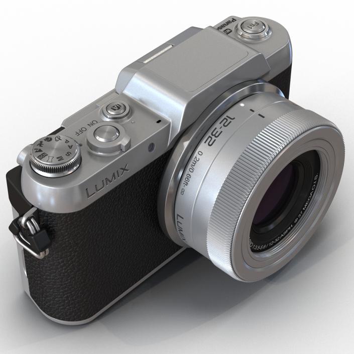 Panasonic DMC GF7 Rigged 3D model