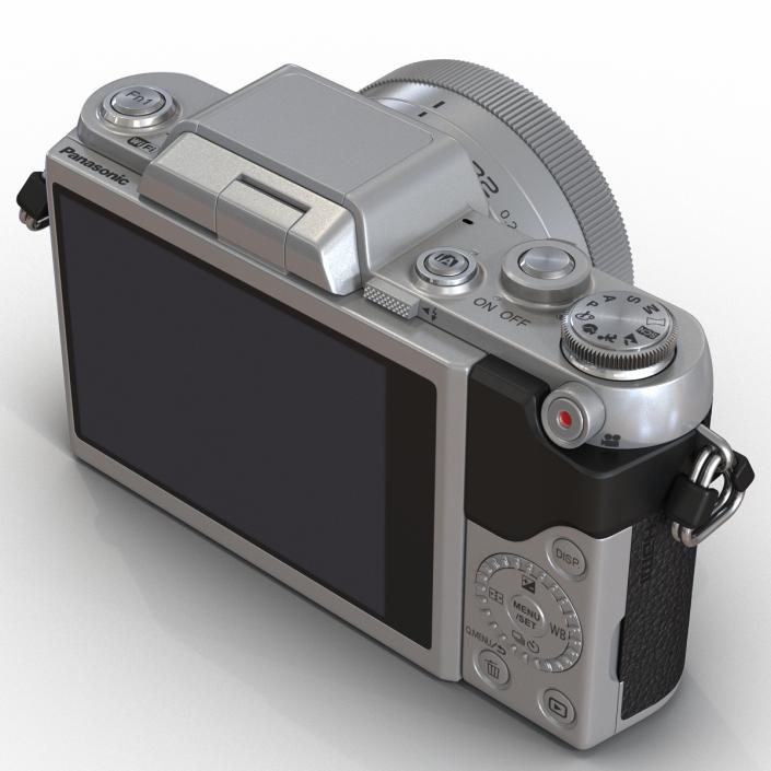 Panasonic DMC GF7 Rigged 3D model