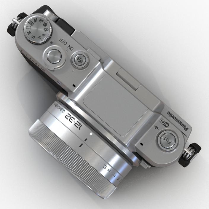 Panasonic DMC GF7 Rigged 3D model