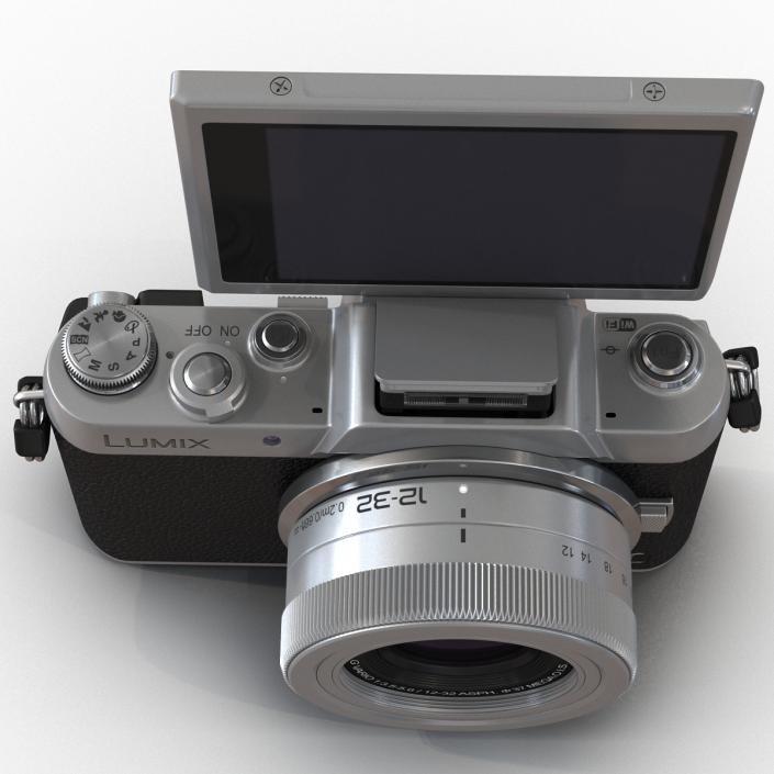 Panasonic DMC GF7 Rigged 3D model