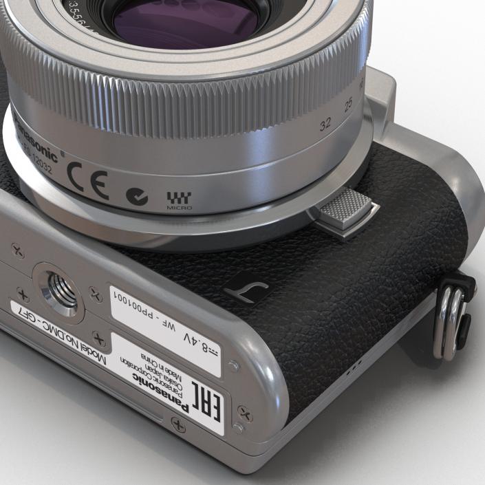 Panasonic DMC GF7 Rigged 3D model