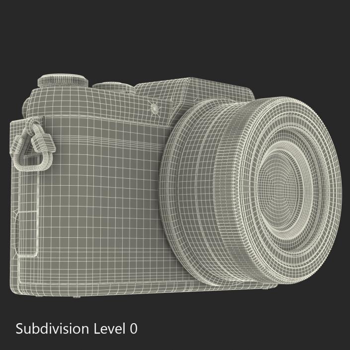 Panasonic DMC GF7 Rigged 3D model