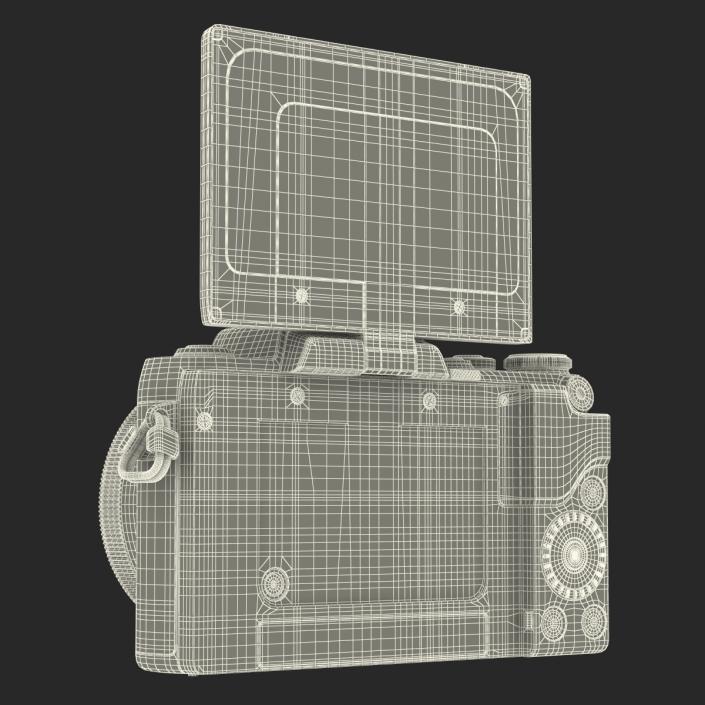 Panasonic DMC GF7 Rigged 3D model