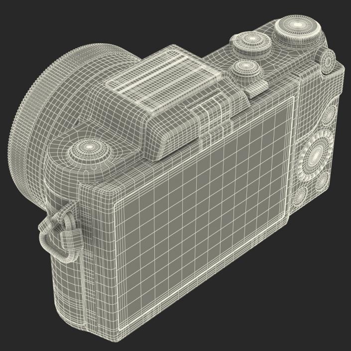 Panasonic DMC GF7 Rigged 3D model