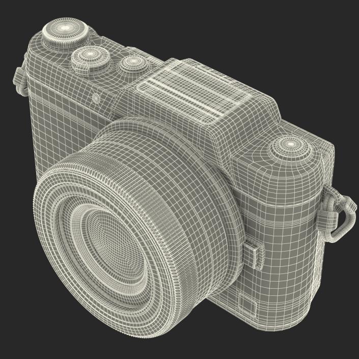 Panasonic DMC GF7 Rigged 3D model