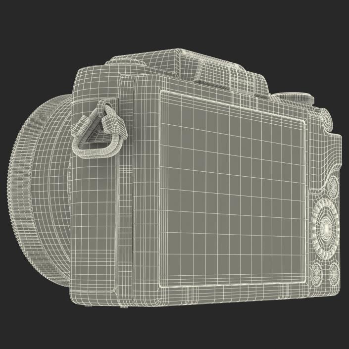 Panasonic DMC GF7 Rigged 3D model