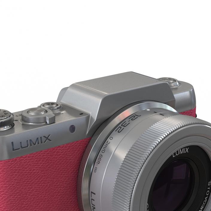 Panasonic DMC GF7 Rigged Pink 3D model