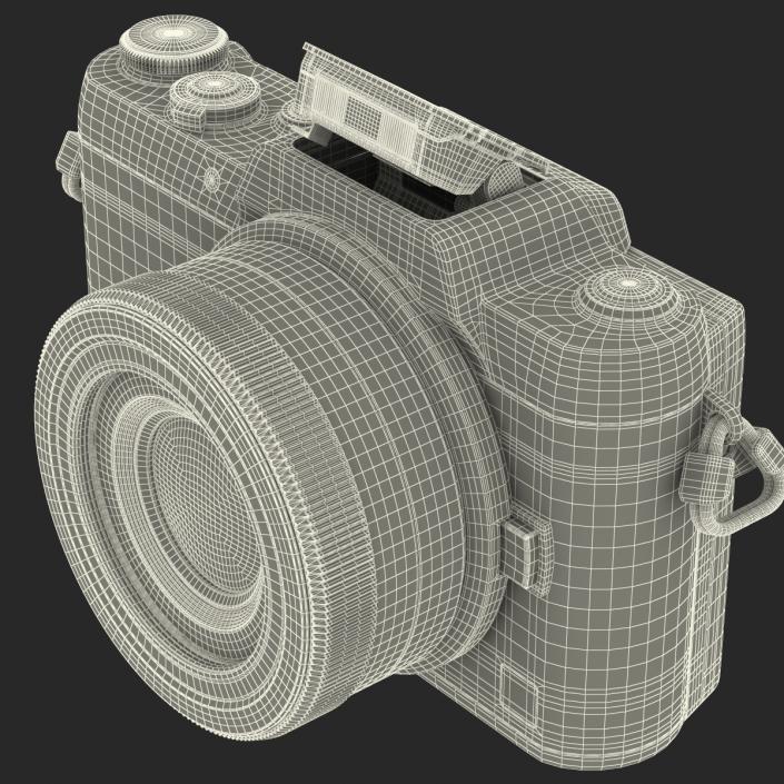 Panasonic DMC GF7 Rigged Pink 3D model