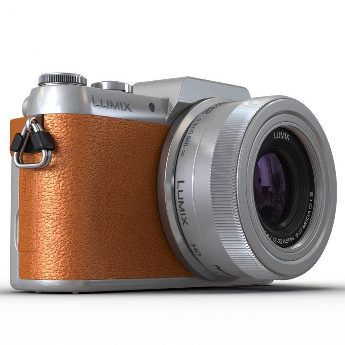 3D Panasonic DMC GF7 Brown model